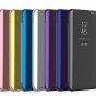 Чехол-книжка MyPads Clear View Cover для Huawei P30 Pro с полупрозрачной пластиковой крышкой с зеркальной поверхностью черный