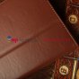 Чехол-обложка для Samsung Galaxy Tab 3 7.0 T210/T211 коричневый натуральная кожа 'Prestige" Италия