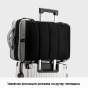 Рюкзак-сумка MyPads M63-012 из нейлоновой непромокаемой ткани для ноутбука Dell Asus Acer Lenovo HP Xiaomi диагональю 17"/17.3"/18 дюймов с расширением  многофункциональный износостойкий подходит для деловых поездок путешествий серого цвета 