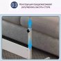 Многофункциональный прикроватный компьютерный столик MyPads A159-845 для ноутбука Irbis Acer Lenovo Xiaomi MSI Macbook Pro Air HP Asus Dell на колесиках с регулируемой высотой для гостиной спальни офиса черного цвета