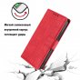 Чехол-книжка MyPads для Tecno Spark 10C / Текно Спарк 10C красный крокодиловая кожа узор из крокодиловой кожи
