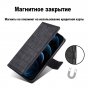 Чехол-книжка MyPads для
 Vivo IQOO Neo3 / Z1 / Виво IQOO Z1 черный крокодиловая кожа