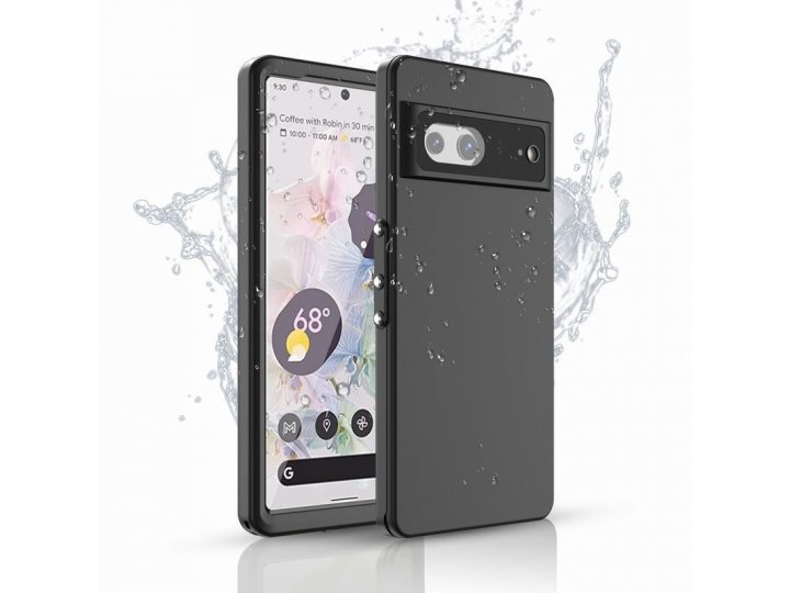 IP68 Водонепроницаемый чехол MyPads для Google Pixel 7, ударопрочный, черный..