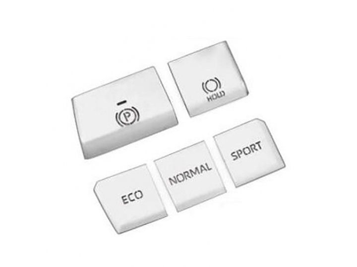 5 шт. Серебряный центральный пульт управления мультимедийной кнопки крышки MyPads - арт. SZ-OZ3Q-I500333114A3..