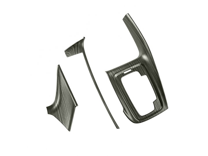 3Pcs Wood Grain Central Gear Shift Panel Наклейка на панель управления MyPads..