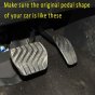 Нержавеющая стальная крышка педали для Nissan Rogue X Trail 2014 2022 MyPads