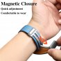 Силиконовый магнитный ремешок MyPads для Xiaomi Mi Band 8 Pro
