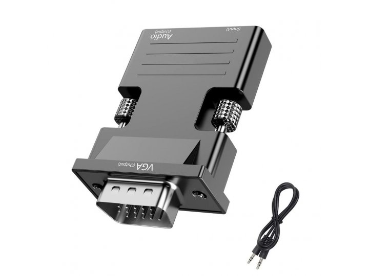1080P VGA-HDMI-совместимый конвертер-адаптер MyPads для портативных ПК и HDTV..