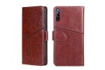 Чехол-книжка MyPads для
 Sony Xperia L4 / Сони Xperia L4 (коричневый красный)