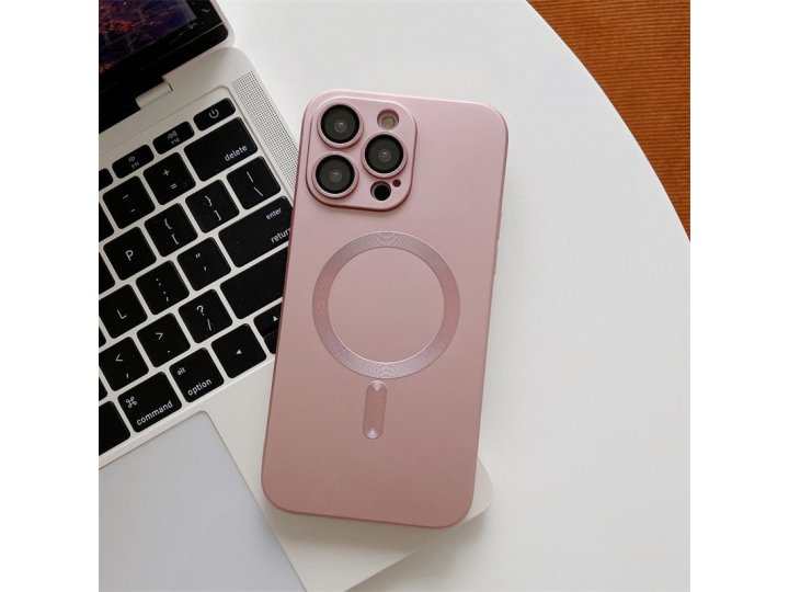 Magsafe чехол для iPhone 13 со стеклом для объектива камеры MyPads..