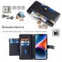 Чехол-книжка MyPads для
 Samsung Galaxy S9 Plus SM-G965F / Самсунг S9+ несколько карманов для карт,со 2 шнурком (Длинный +короткий),черный