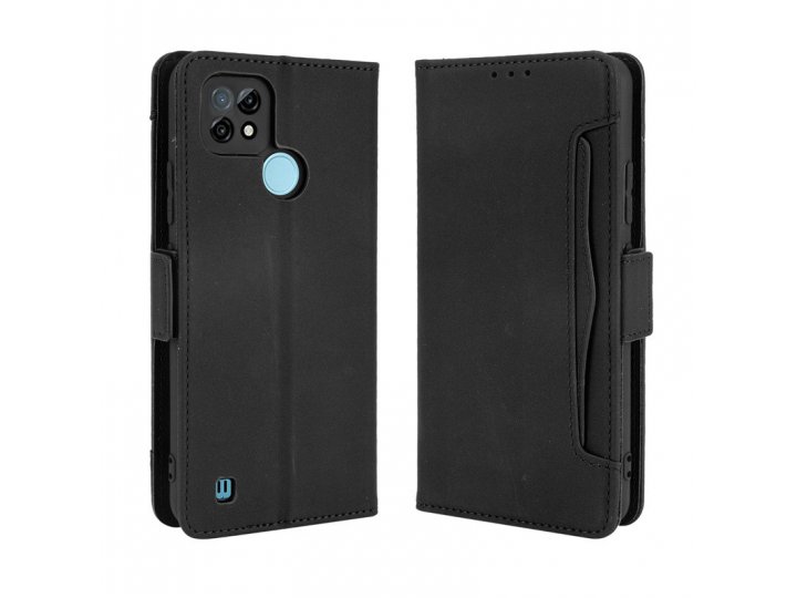 Кожаный чехол MyPads для Realme C21..
