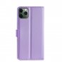 Чехол-книжка MyPads для
 Apple iPhone 11 Pro / Айфон 11 Про несколько карманов для карт,со 2 шнурком (Длинный +короткий),фиолетовый