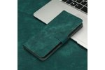 Чехол-книжка MyPads для Xiaomi Redmi Note 12 Turbo / Poco F5 из кожи с защитой зеленый