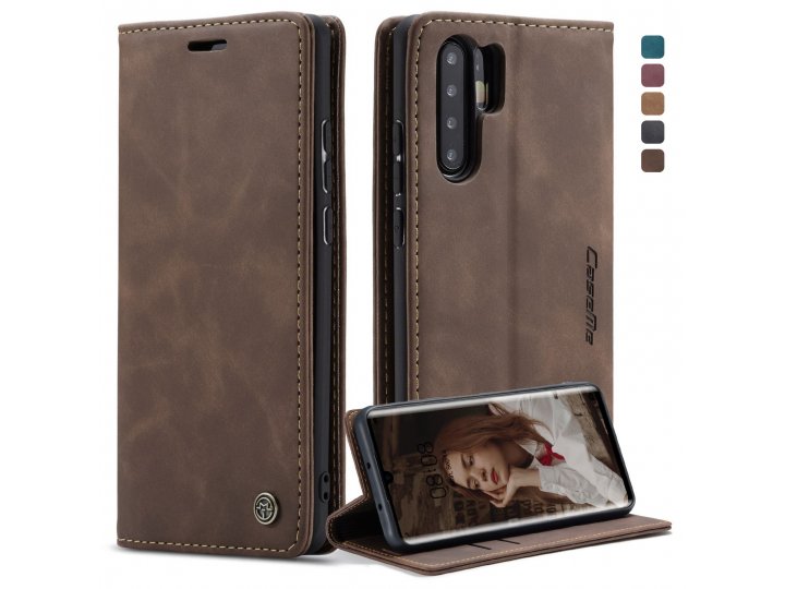 Кожаный чехол MyPads для Huawei P30 Pro..