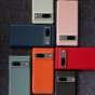 Чехол MyPads для телефона Pixel 7 из натуральной кожи в деловом стиле