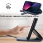 Чехол-книжка MyPads для
 Vivo Y3s (2021) / Виво Y3s 2021,объединяет геометрию (темно-синий)