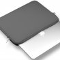 Чехол-папка-футляр-конверт на молнии MyPads M146-285 для ноутбуков Lenovo Xiaomi  MSI Macbook 11.6/12.1/12.5/12.6/13.3/14.1/15.4/15.6/16 из качественной хлопковой ткани с отделением для планшета розовая