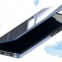 Чехол-книжка MyPads Clear View Cover для Xiaomi POCO X3 / X3 NFC / X3 Pro с полупрозрачной пластиковой крышкой с зеркальной поверхностью черный