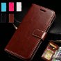 Фирменный чехол-книжка для ZTE Blade 20smart из качественной импортной кожи с подставкой застёжкой и визитницей черный