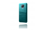 Фирменный чехол задняя накладка панель бампер для Redmi K30 Pro/Xiaomi Poco F2 Pro/ Xiaomi Redmi K30 Pro Zoom 8/256GB из качественной импортной кожи с отделениями для банковских карт мужской женский зеленый