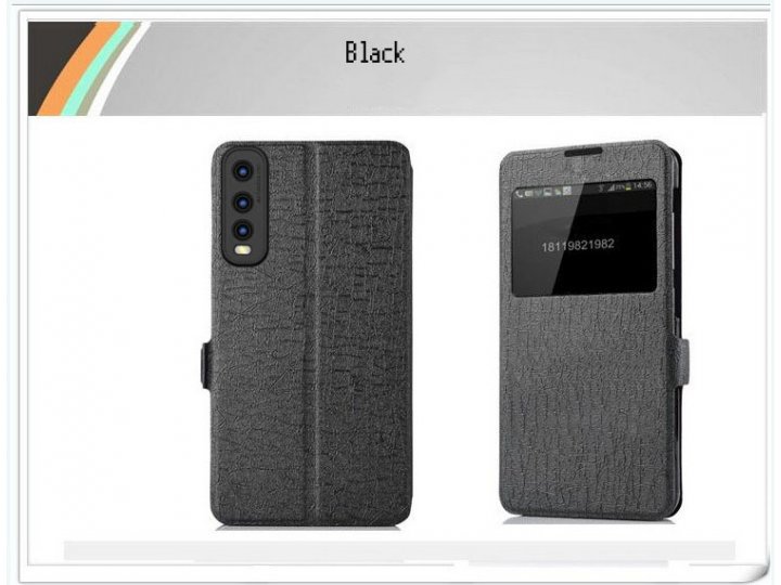 Фирменный чехол-книжка для  Vivo Y31 2021 с окном вызова предпросмотра и свайпом позволяет отвечать на звонки ..