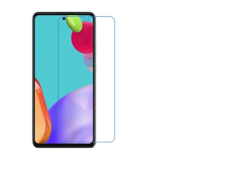 Защитная пленка MyPads Forti Film (только на плоскую поверхность экрана, не закругленная) для телефона Samsung..