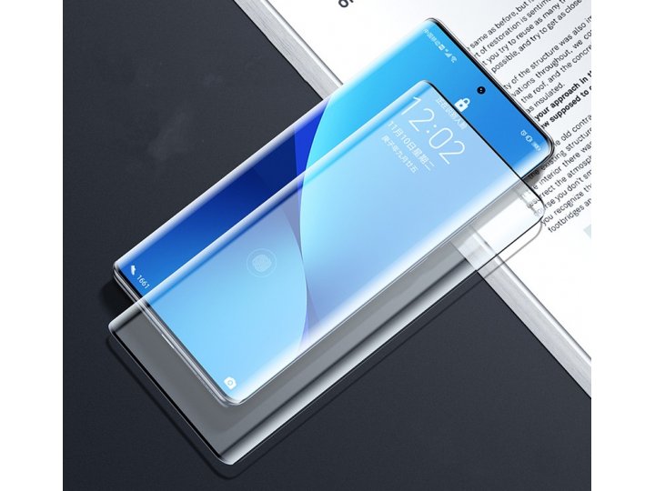 3D/5D защитное изогнутое стекло MyPads 5D Forti Glass для Xiaomi 12 / Xiaomi 12X с закругленными изогнутыми кр..