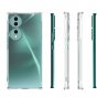 Чехол задняя-панель-накладка-бампер MyPads Tocco для Honor 70 с усиленной защитой углов противоударный прозрачный