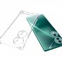 Чехол задняя-панель-накладка-бампер MyPads Tocco для Honor 70 с усиленной защитой углов противоударный прозрачный