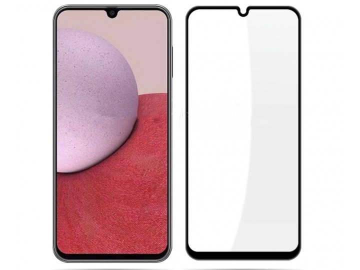 3D/5D защитное изогнутое стекло MyPads 5D Forti Glass для Samsung Galaxy A14 4G /5G с закругленными изогнутыми..