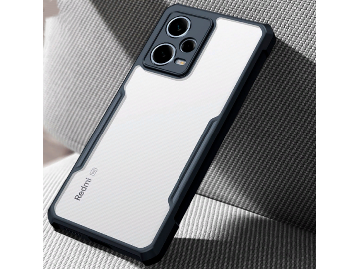 Задняя панель-чехол-накладка MyPads «Labbri» для Xiaomi Redmi Note 12 Pro / Poco X5 Pro из качественного силик..