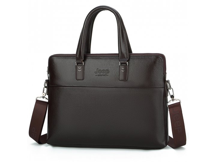 Деловой мужской портфель-мессенджер MyPada Jeep P192 мужская сумка для ноутбука MiBook, MacBook, Honor, Acer 1..