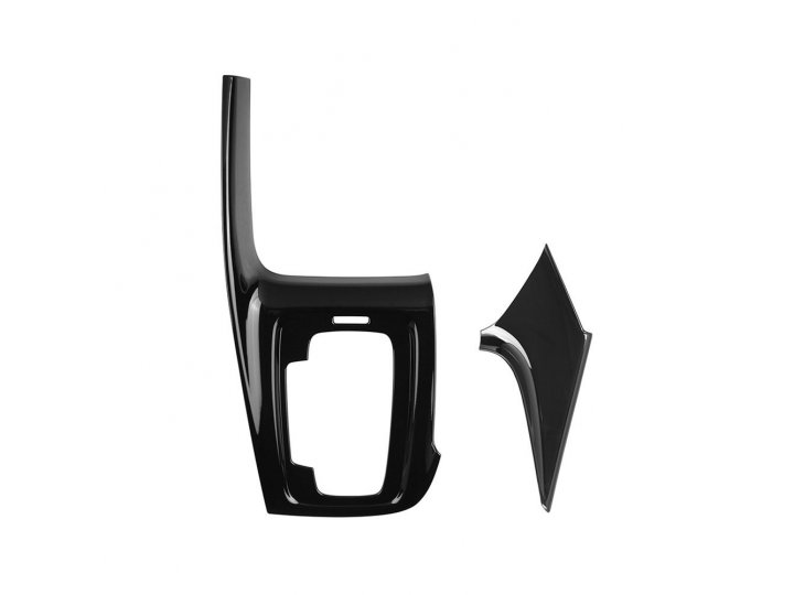 2 шт. глянцевая черная центральная наклейка на панель переключения передач MyPads..