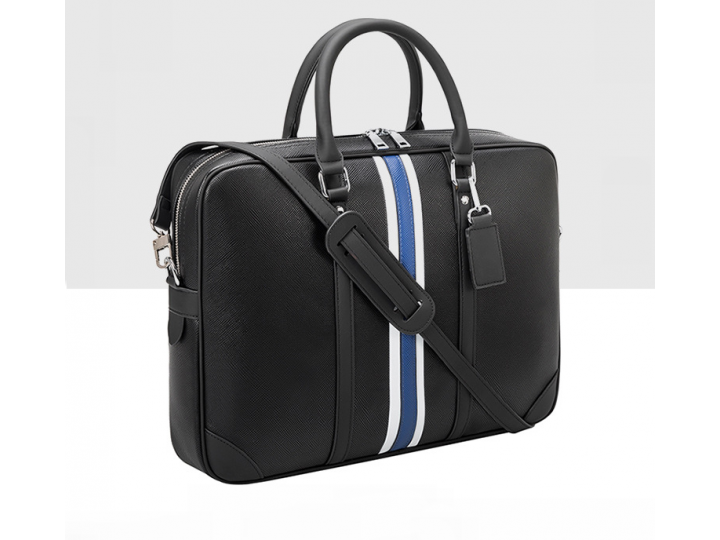 Деловая, мужская сумка-портфель на молнии MyPads Premium X361 для ноутбука MacBook, Huawei, ASUS, Lenovo до 15..